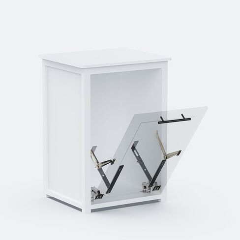 Tilt-Out Trash Can Cabinet or Tilt-Out Laundry Hamper Cabinet Conversion Kit – Hidden Storage for Kitchen Garbage Up to 50 Pound Bin, Easy DIY Install, Universal Width Fit in Saudi Arabia