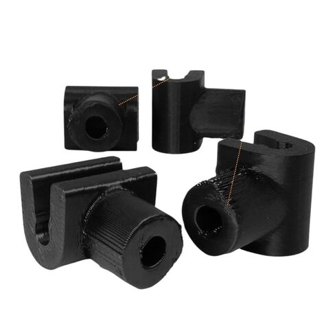 SplashNColor Trash Can Lock Replacement - Snap Handle Connector Compatible with RevAShelf Waste Bin Repair - Durable ABS Construction - Easy-to-Install Spare Parts for Garbage Can Latch Repair 4 Pack in Saudi Arabia