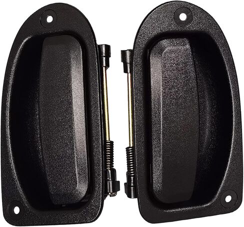 Pair of All Metal Exterior Door Handle for Ford Ranger 1998-2011, Mazda B2300 B3000 B4000 2001-2010,Front Driver & Right Side 2L5Z1022404BAA in Kuwait