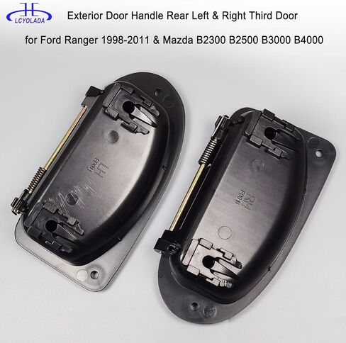 Pair of All Metal Exterior Door Handle for Ford Ranger 1998-2011, Mazda B2300 B3000 B4000 2001-2010,Front Driver & Right Side 2L5Z1022404BAA in Kuwait