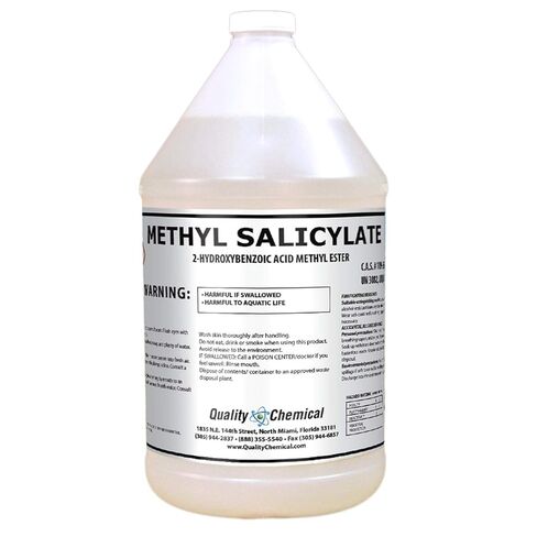 Quality Chemical Methyl Salicylate - Tech Grade - 128 oz (Pack of 1) in Saudi Arabia