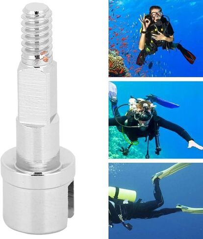 AS - 050-9 Underwater Scuba Diving Cylinder Brass Valve, Replacement Air Bottle Accessory, Chrome - Plated Brass Valve for Scuba Diving Gear, Corrosion Resistant and Durable Divi in Kuwait