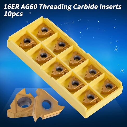 10Pcsset CNC Carbide Tips Inserts Blade Cutter Lathe Turning Tool with Box Blade Cutter Lathe Turning Tool in Kuwait