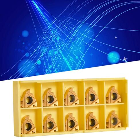 10Pcsset CNC Carbide Tips Inserts Blade Cutter Lathe Turning Tool with Box Blade Cutter Lathe Turning Tool in Kuwait