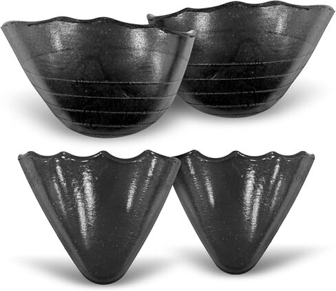 Heels and Shoes Filler for Women - 2 Pairs - Black - Soft Gel Shoe Inserts to Make Shoes Smaller, Breathable Pad for Too Big Women, S/M/L Size (4pcs) (Orange, M) in Kuwait