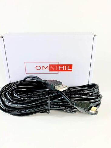 كابل OMNIHIL بطول 30 قدم عالي السرعة USB 2.0 متوافق مع طراز مشغل اللافتات Nixplay: NSP01 in Kuwait
