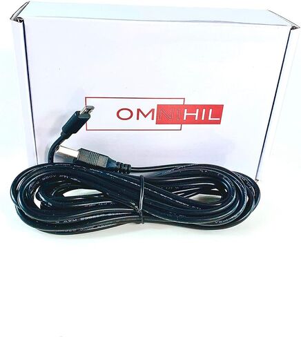 كابل OMNIHIL بطول 15 قدم عالي السرعة USB 2.0 متوافق مع طراز مشغل اللافتات Nixplay: NSP01 in Kuwait