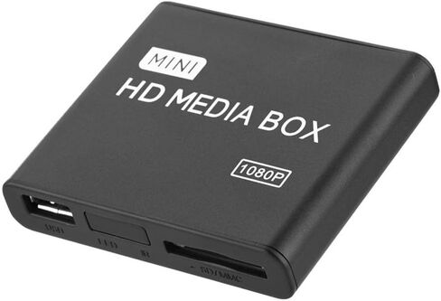 1080P Media Player,AV/YPrPb/Output Media Player Stereo Surrounding Media Player Center 1080P FullHD Portable Digital Player(us) in Saudi Arabia