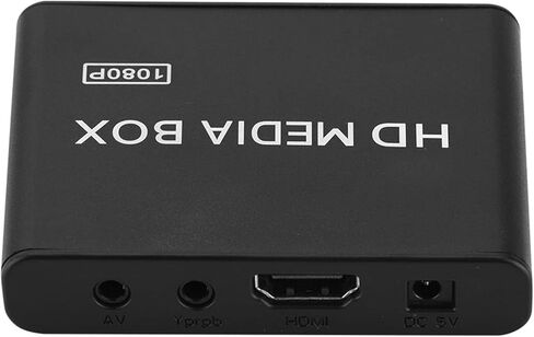 1080P Media Player,AV/YPrPb/Output Media Player Stereo Surrounding Media Player Center 1080P FullHD Portable Digital Player(us) in Saudi Arabia