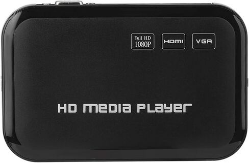 توافق قوي، مشغل فيديو HDMI صغير ومتين، مشغل وسائط فيديو، للمنزل المنزلي (قابس أمريكي) in Saudi Arabia