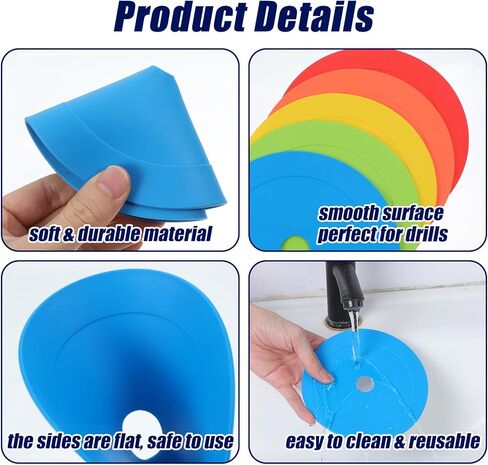 50 Pcs 6 inch Flat Cones Spot Markers Non-Skid Floor Hole Soccer Cones Field Court Spot Markers Flat Discs Soccer Training Equipment for Football Sports Speed Agility Practice in Saudi Arabia