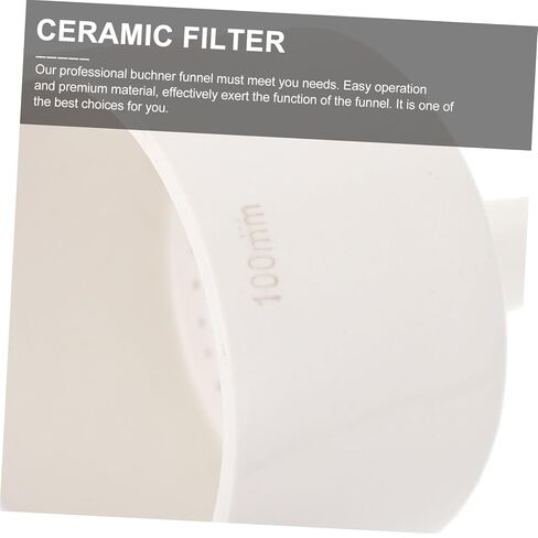 Ceramic Funnel for Laboratory Buchner Filtering Funnel Sturdy Ceramic Filter for Experiments for Lab Use in Saudi Arabia