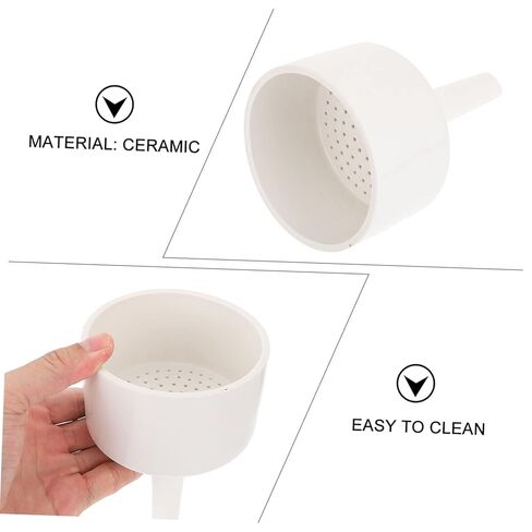 Ceramic Funnel for Laboratory Buchner Filtering Funnel Sturdy Ceramic Filter for Experiments for Lab Use in Saudi Arabia