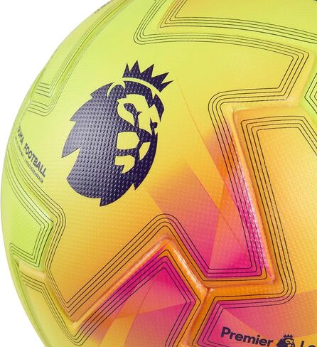 كرة قدم Puma Orbita Pro Premiere League للجنسين (جودة FIFA Pro)، Fluo Yellow-Multicolor AH25، 5 Puma Orbita Pro Pl Lights (جودة FIFA in Saudi Arabia