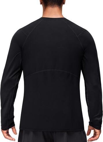 Junlan Sauna Shirt for Men - Long Sleeves Sauna Suit Waist Trainer Vest for Gym Workout in Saudi Arabia