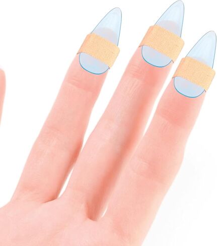 Professional Large Guzheng Guzheng Finger Picks Set Crystal Blue Nail Protectors Accessories for String Instrument Performance in Kuwait