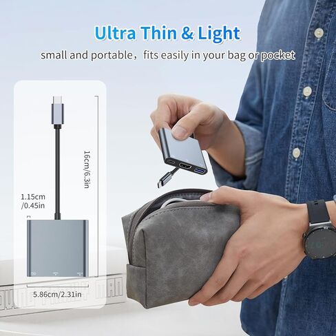 USB HUB, USB Splitter for Laptop, USB 4 Port 2.0 Expander for PC, MAC, Mac Book, Tablet, Tab,Camera, Keyboard, Mouse in Kuwait