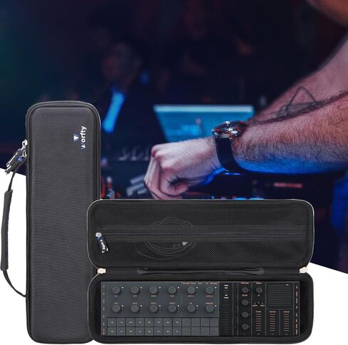 حافظة لهاتف Yamaha Seqtrak Mobile Music Ideastation - حقيبة تخزين صلبة للسفر (أسود) in Kuwait
