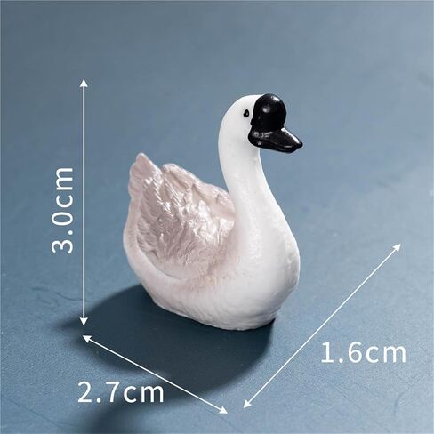 Hinge Heads Decorative Topper Set 4PCS, Home Decoration,Magnetic Hinge Head Toppers Door Hinge, Cute Mini Creative The Big Grey Goose with A Stretched Neck in Saudi Arabia