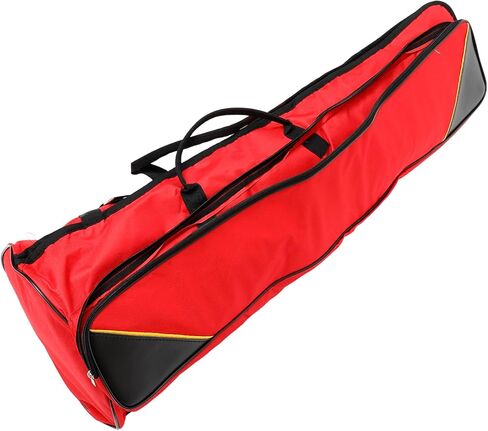 Oxford Cloth Trombone Bag Thickened Portable Storage Case for Tenor Bass Trombone with Padded Protection and Comfortable Carry Red in Saudi Arabia