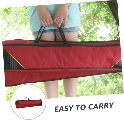Oxford Cloth Trombone Bag Thickened Portable Storage Case for Tenor Bass Trombone with Padded Protection and Comfortable Carry Red in Saudi Arabia
