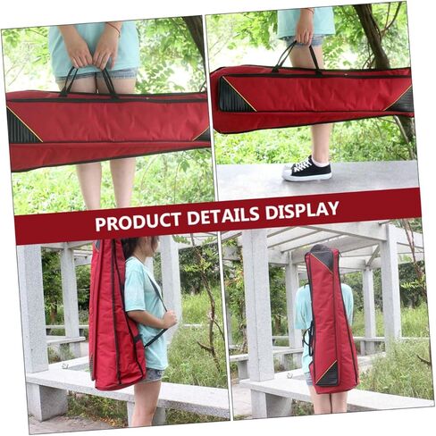 Portable Trombone Storage Bag Oxford Cloth with Thick Cotton Padding Double Shoulder Straps Protective Carrying Case for Musical Instruments and Accessories in Saudi Arabia