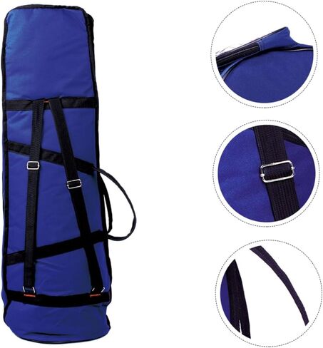 Totority Oxford Cloth Trombone Bag Thickened Portable Storage Case for Musical Instruments Blue Padded Carrying Bag for Travel and Protection in Saudi Arabia