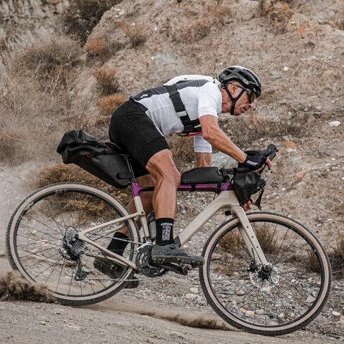 USWE Top Tube Bike Bag, Bolt on Top Tube Bag, Bicycle Bags for Bikes Front Frame, Waterproof Bike Pouch Pack, Phone Bag Cycling Accessories for Mountain Bike, Racing, MTB, E-MTB, Gravel in Saudi Arabia