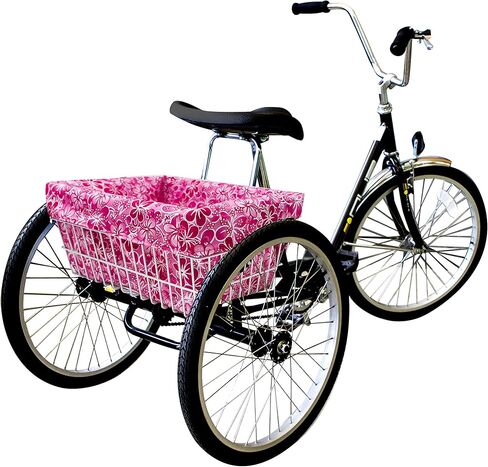 Adult Trike Bicycle Basket Liner, Large Bike Basket Liner, Extra Large Trike Only Rear Basket Liner in Saudi Arabia