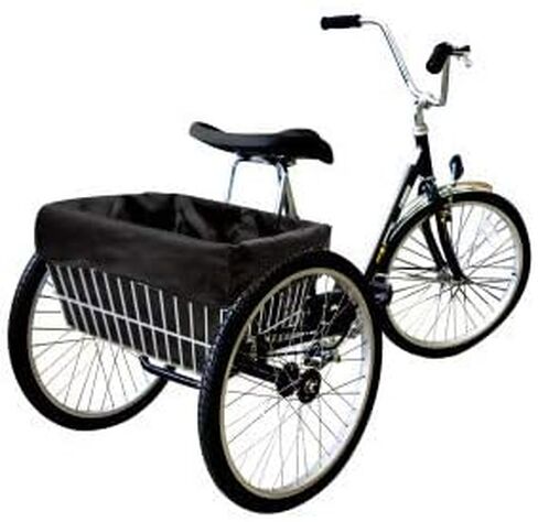 Adult Trike Bicycle Basket Liner, Large Bike Basket Liner, Extra Large Trike Only Rear Basket Liner in Saudi Arabia