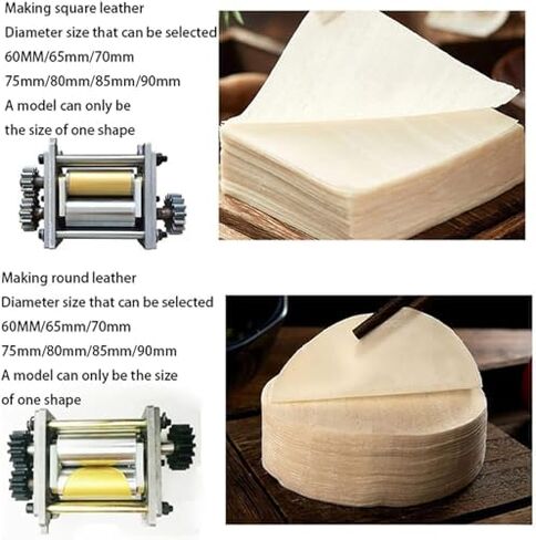Electric Dumpling Wrapper Maker, Multifunctional Automatic Dough Processing Tool for Homemade Dumplings, Wonton, and Ravioli, 40pcs/min Efficiency Dumplingskinmold in Kuwait