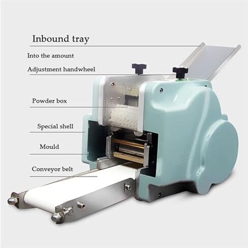 Electric Dumpling Wrapper Maker, Multifunctional Automatic Dough Processing Tool for Homemade Dumplings, Wonton, and Ravioli, 40pcs/min Efficiency Dumplingskinmold in Kuwait