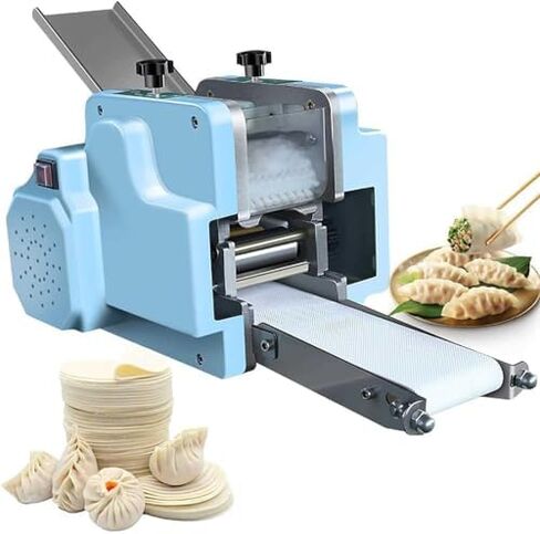 Electric Dumpling Wrapper Machine, Automatic Stainless Steel Skin Maker for Commercial Restaurant and Household Use (Noodlesmold) in Kuwait