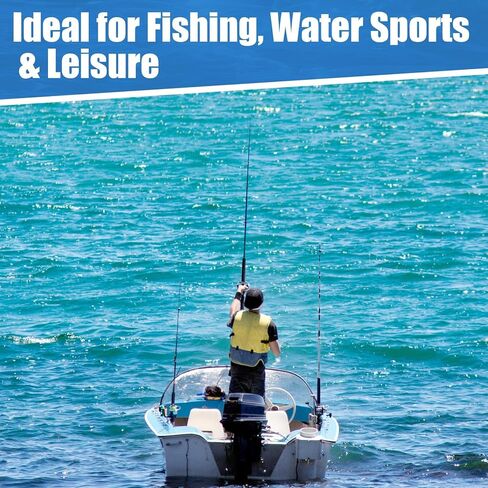 1 Set Boat Hydrofoil Stabilizer for Marine Outboard and Sterndrive Motors with Dorsal Fin Style and Nylon Black Compatible with Mainstream Engine Brands in Kuwait