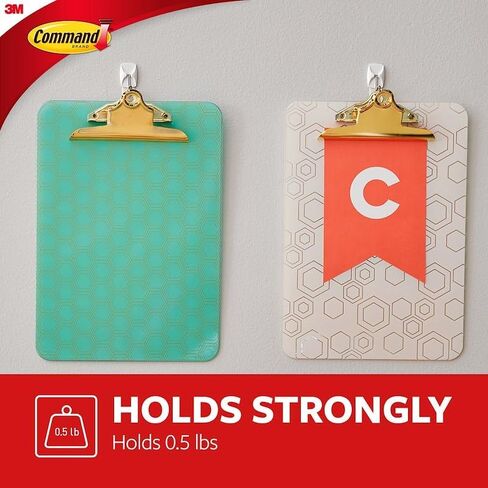 Multi Purpose Hook Command Wire Hook Small Size White With Three Hook/Four Strip in Saudi Arabia