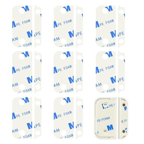 16 مساءً منصات استشعار مستشعر رنين لأجهزة استشعار التلامس والمغناطيس (GEN) ، الأشرطة البديلة اللاصقة ، شرائط لزجة مزدوجة من الجوانب لأجهزة استشعار الباب الدائري ، التثبيت السهل ، مسبقًا مسبقًا in Kuwait