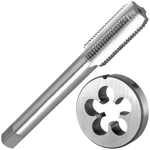 متري M13x0.75 مجموعة الصنبور والقالب باليد اليمنى، M13x0.75 HSS آلة الصنبور والقالب الدائري in Kuwait