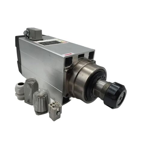 220V 7.5KW 10HP ER32 Spindle Motor air-Cooled 4-Piece Ceramic Bearing high Precision in Kuwait