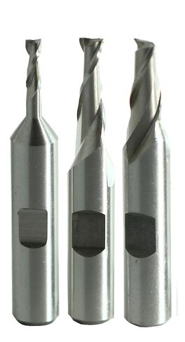 مجموعة مطحنة طرفية HSS مكونة من 3 قطع من Drill America، (1/8 بوصة، 3/16 بوصة و1/4 بوصة) 2 مزمار 3/8 بوصة ساق in Saudi Arabia