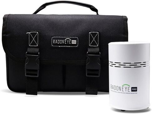 Ecosense RD200P RadonEye Pro، شاشة الرادون الرقمية المعتمدة للمحترفين، إنشاء تقارير سهلة، تطبيق سهل الاستخدام، لوحة القيادة، تقرير حزمة الكل في واحد in Saudi Arabia