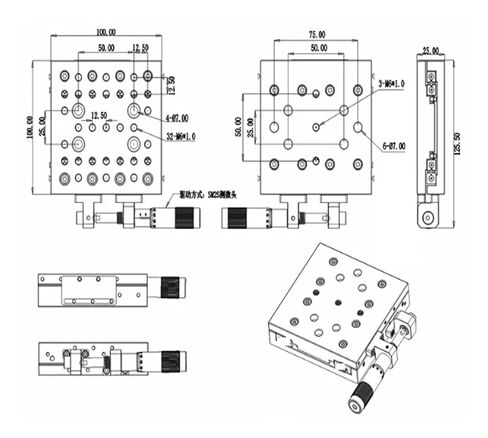 طاولة إمالة دوارة دقيقة TSX-LS1 منصة زاوية دقيقة أصلية in Kuwait