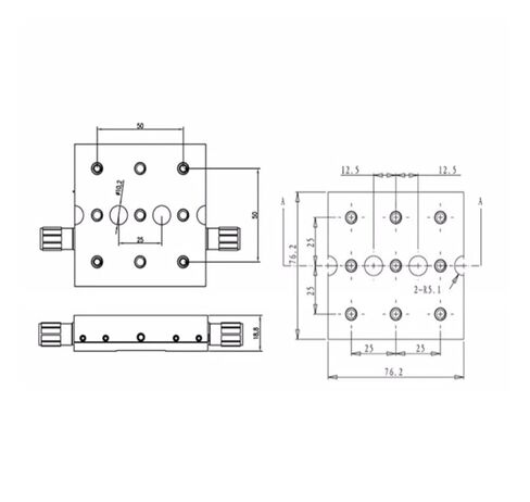طاولة إمالة دوارة دقيقة Z-TSX-M1 منصة زاوية دقيقة أصلية in Kuwait