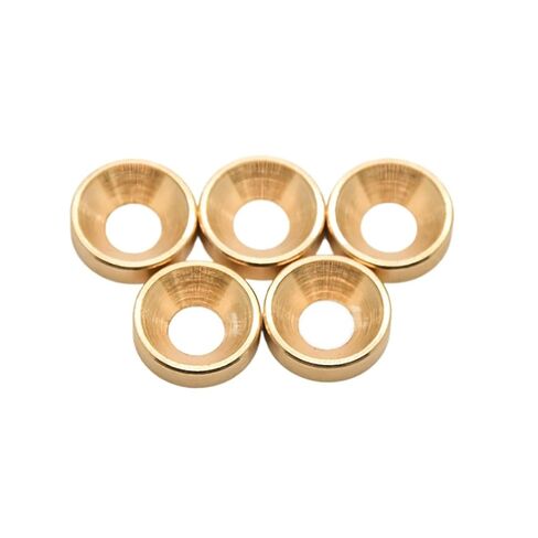 Washer Countersunk Washer Brass Countersunk WasherSolid Recessed Screw Washer Metal Meson M3 M4 M5 M6 in Saudi Arabia
