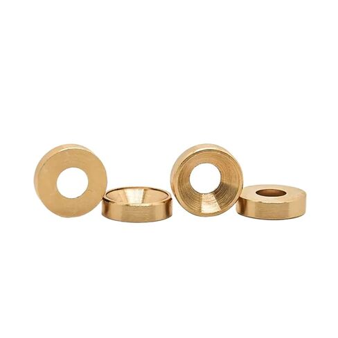 Washer Countersunk Washer Brass Countersunk WasherSolid Recessed Screw Washer Metal Meson M3 M4 M5 M6 in Saudi Arabia