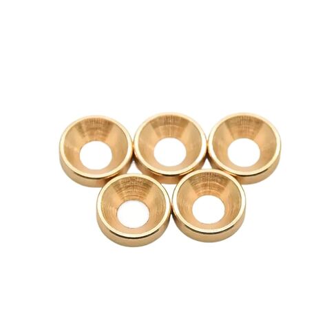 Washer Countersunk Washer Brass Countersunk WasherSolid Recessed Screw Washer Metal Meson M3 M4 M5 M6 in Saudi Arabia