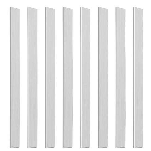 8 قطع من قضبان الألومنيوم المسطحة بطول 12.08 بوصة × عرض 0.78 بوصة × 0.078 بوصة سمك مربع من الألومنيوم لوحة 6061 مخزون مطحنة صلبة لوحة للأغراض العامة للقطع الصناعي واليومي in Kuwait