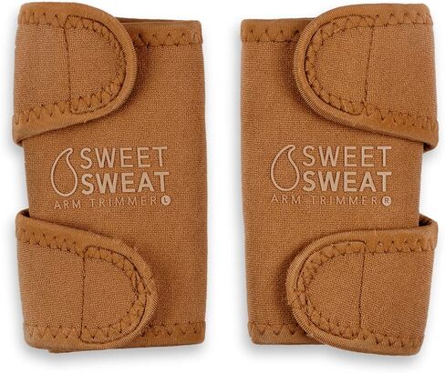 أدوات تشذيب الذراع Sweet Sweat - غطاء ذراع للياقة البدنية ممتاز لتعزيز العرق - نيوبرين - مقاس قابل للتعديل - للنساء والرجال in Kuwait