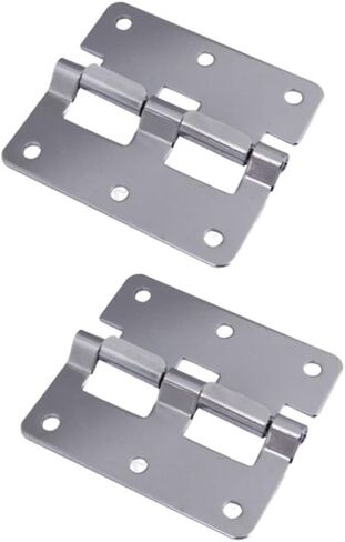 HOMSFOU 2pcs Removable Hinge Accessories for Duffle Bags Mute Flat Hinge for Luggage Suitcase Replacement in Saudi Arabia