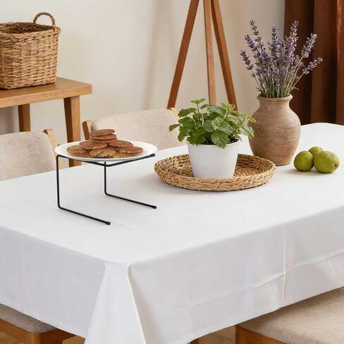 woiron 8 Pcs Pizza Table Stand Holder,Pizza Display Stands,Pizza Pan Riser Food Platter Tray and Display Rack, for Home, Restaurant, Party in Kuwait