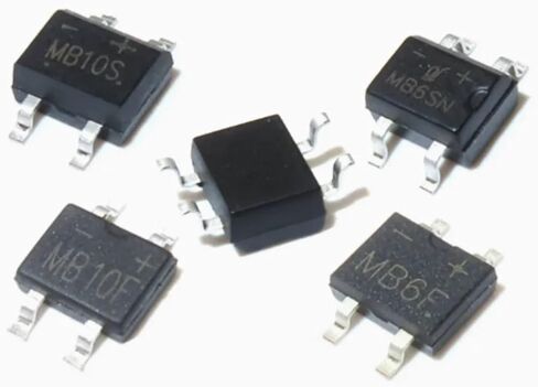 MB6S SOP4 MB10S MB6F MB10F Single-Phase Bridge Stacker Rectifier 50Pcs(MB10F) in Kuwait